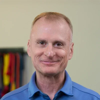 A headshot photo of Dr. Andrew Hamilton, a chiropractor at Dynamic Chiros - Auburn